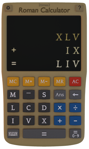 Roman Calculator